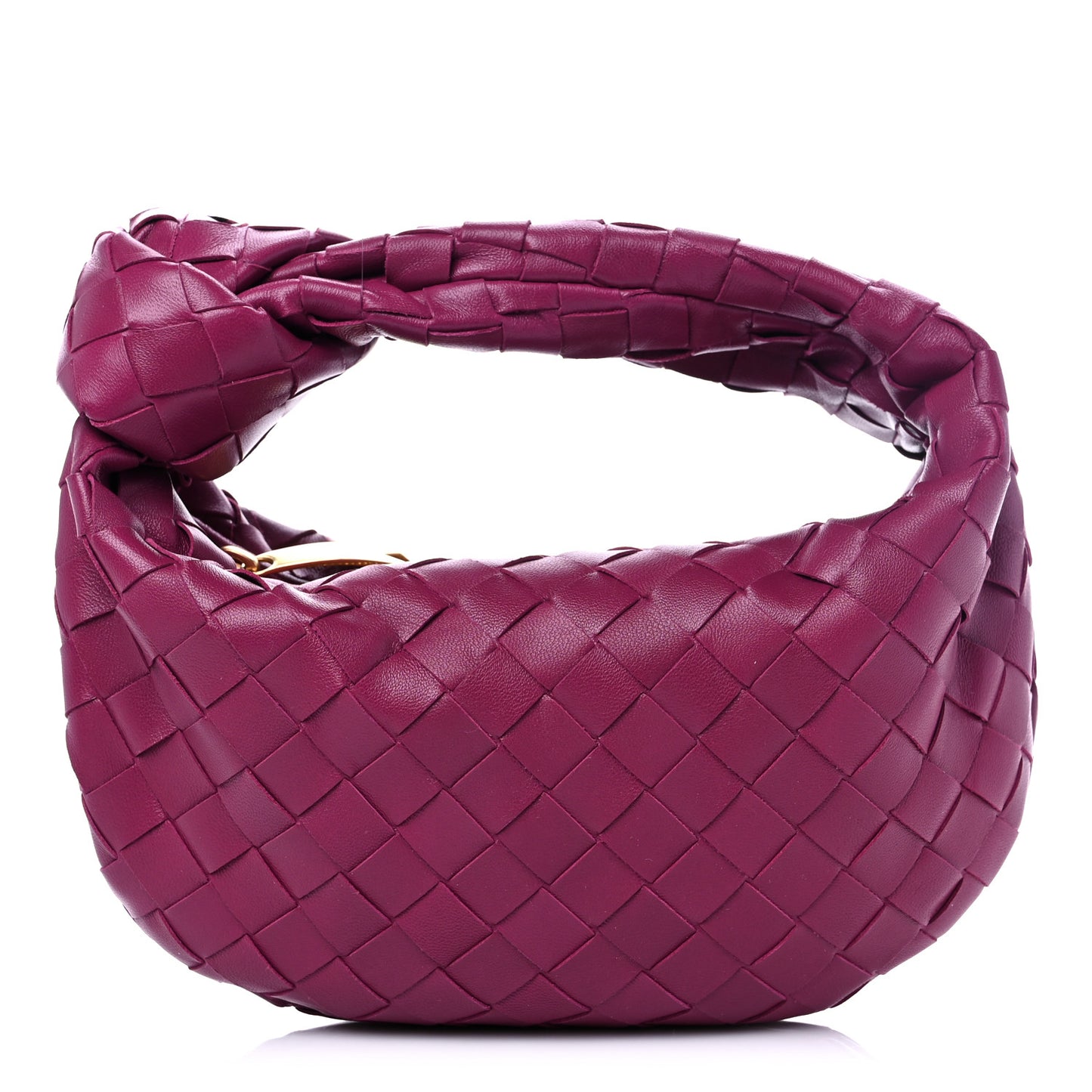 Nappa Intrecciato Mini Jodie Cinnabar