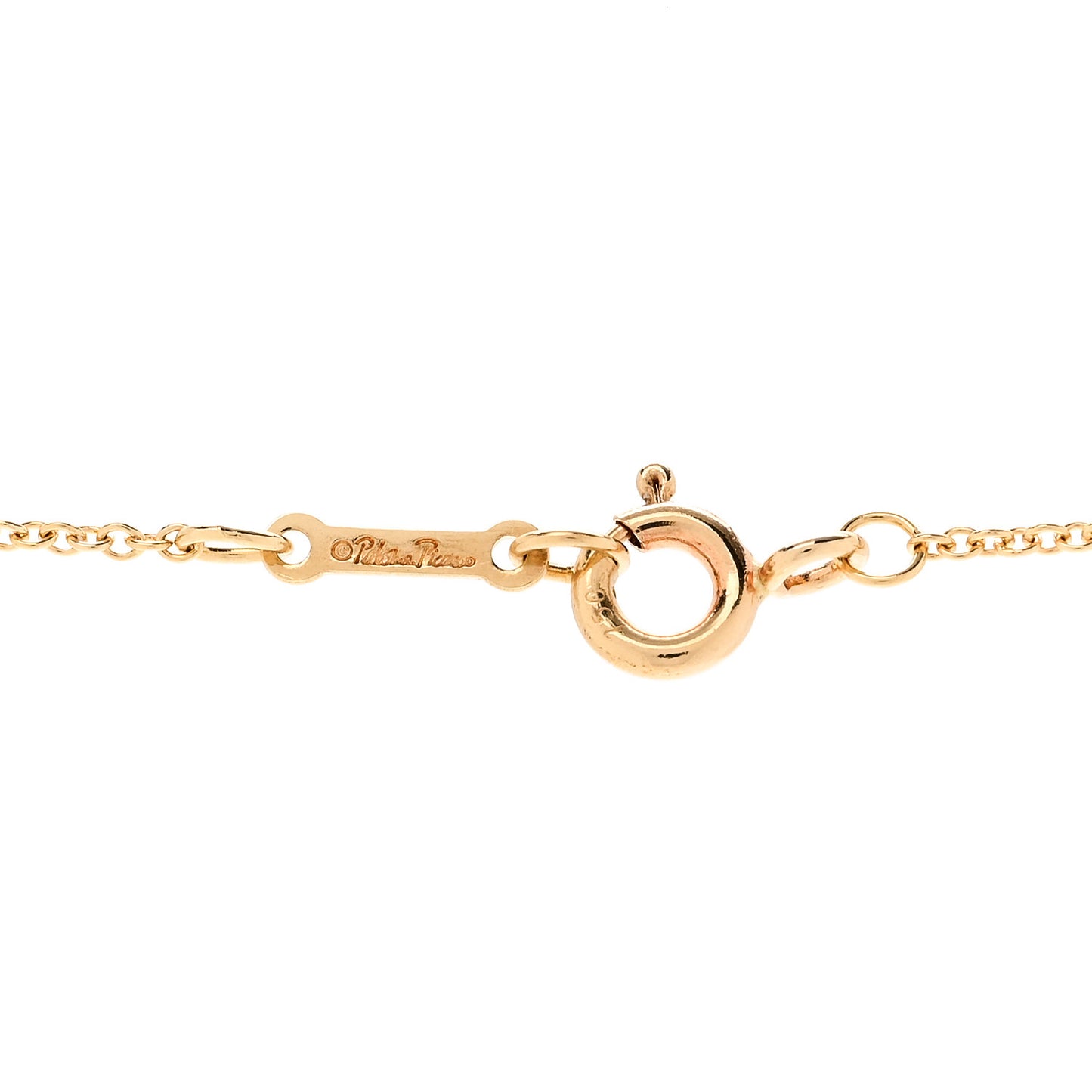 18K Yellow White Rose Gold Paloma Picasso Crown of Hearts Medallion Pendant Necklace