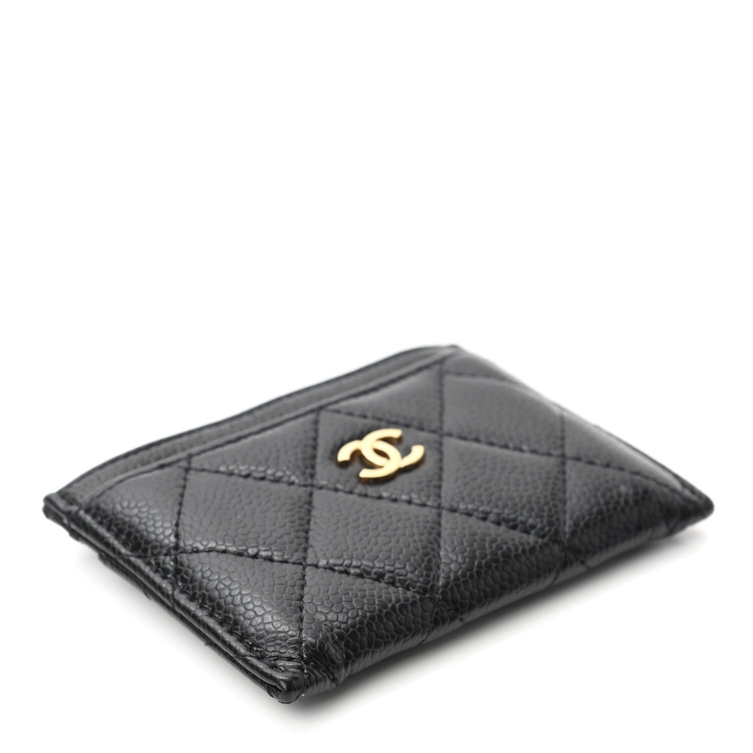 Chanel Caviar Quilted Card Holder Black 4 of 8