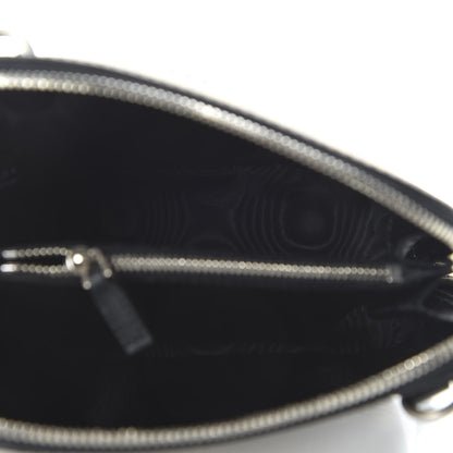 Gucci X SEGA Calfskin GUCCY Stars Mini Dome Shoulder Bag Black Gold 4 of 9