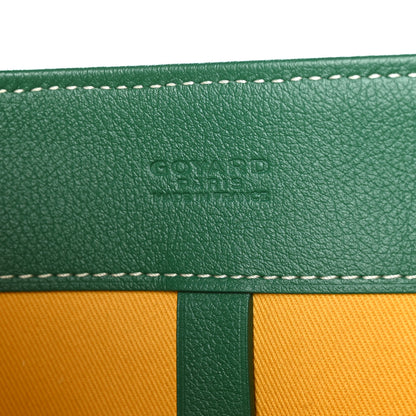 Goyard Goyardine Voltaire III Tote Green 6 of 8