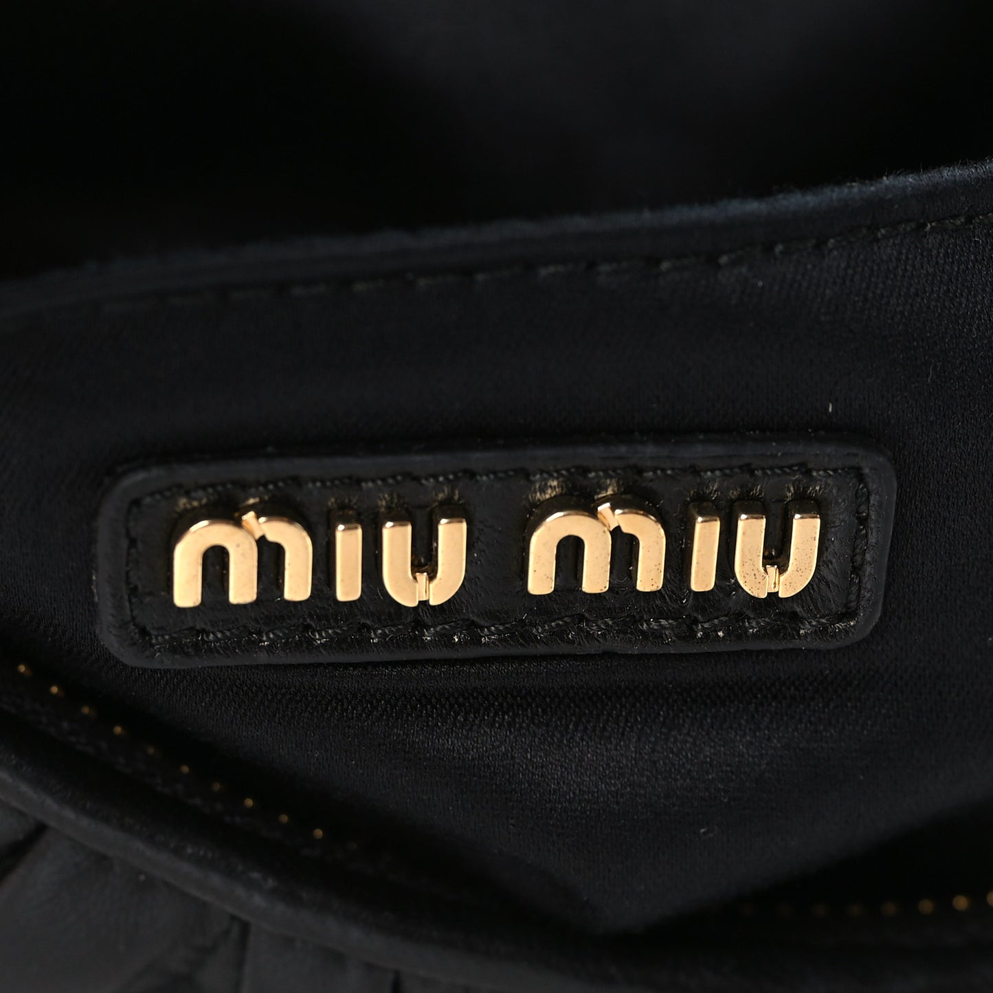 Nappa Matelasse Wander Large Hobo Black