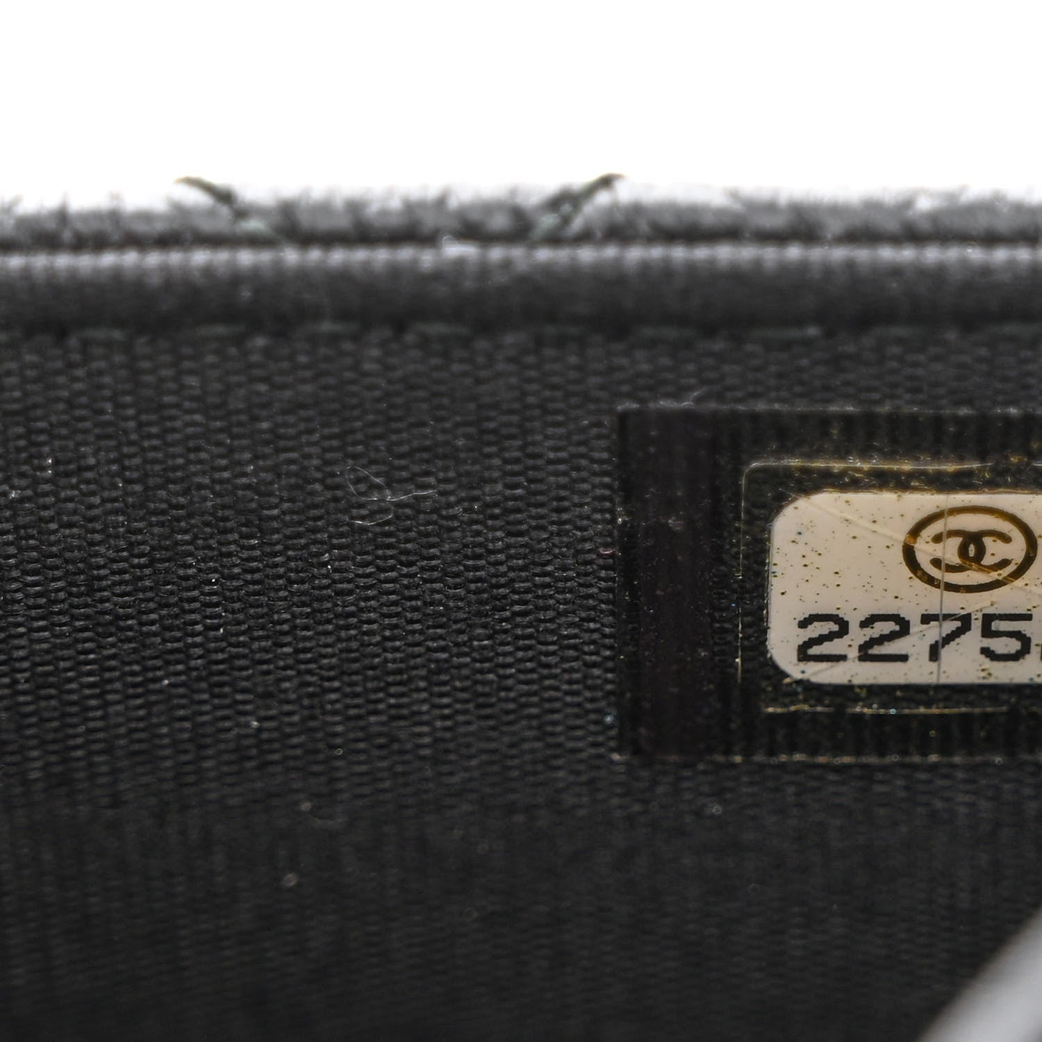 Chanel Caviar Quilted Boy Wallet On Chain WOC Black 8 of 14