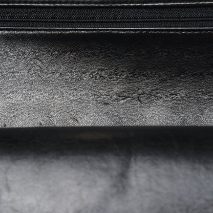 Chanel Lambskin Quilted Medium Double Flap Black 19 of 22