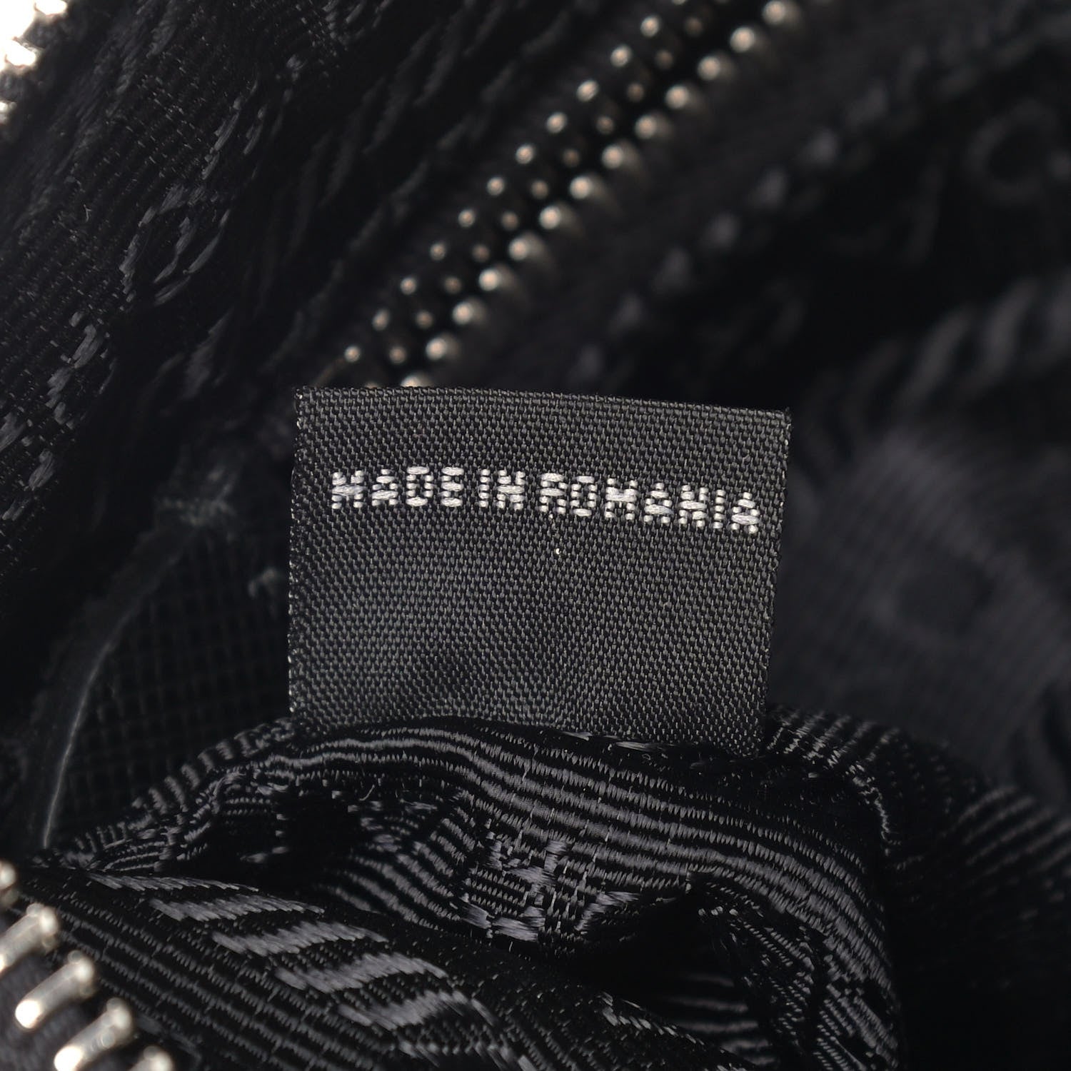 Prada Nylon Tessuto Impuntu Quilted Crossbody Bag Black 6 of 10