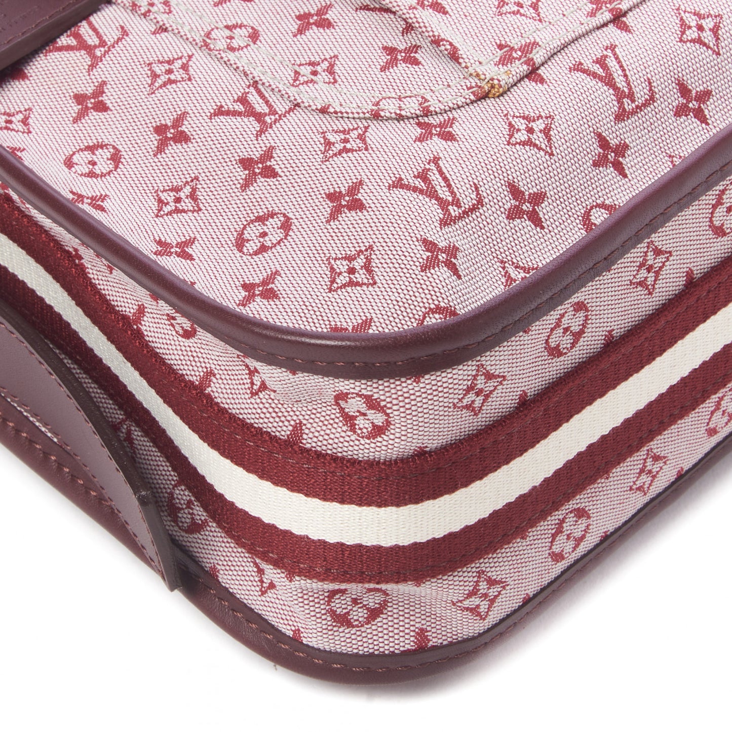Mini Monogram Besace Mary Kate Cherry