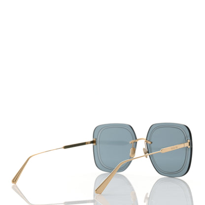 Christian Dior UltraDior SU Sunglasses Gold Blue 4 of 7