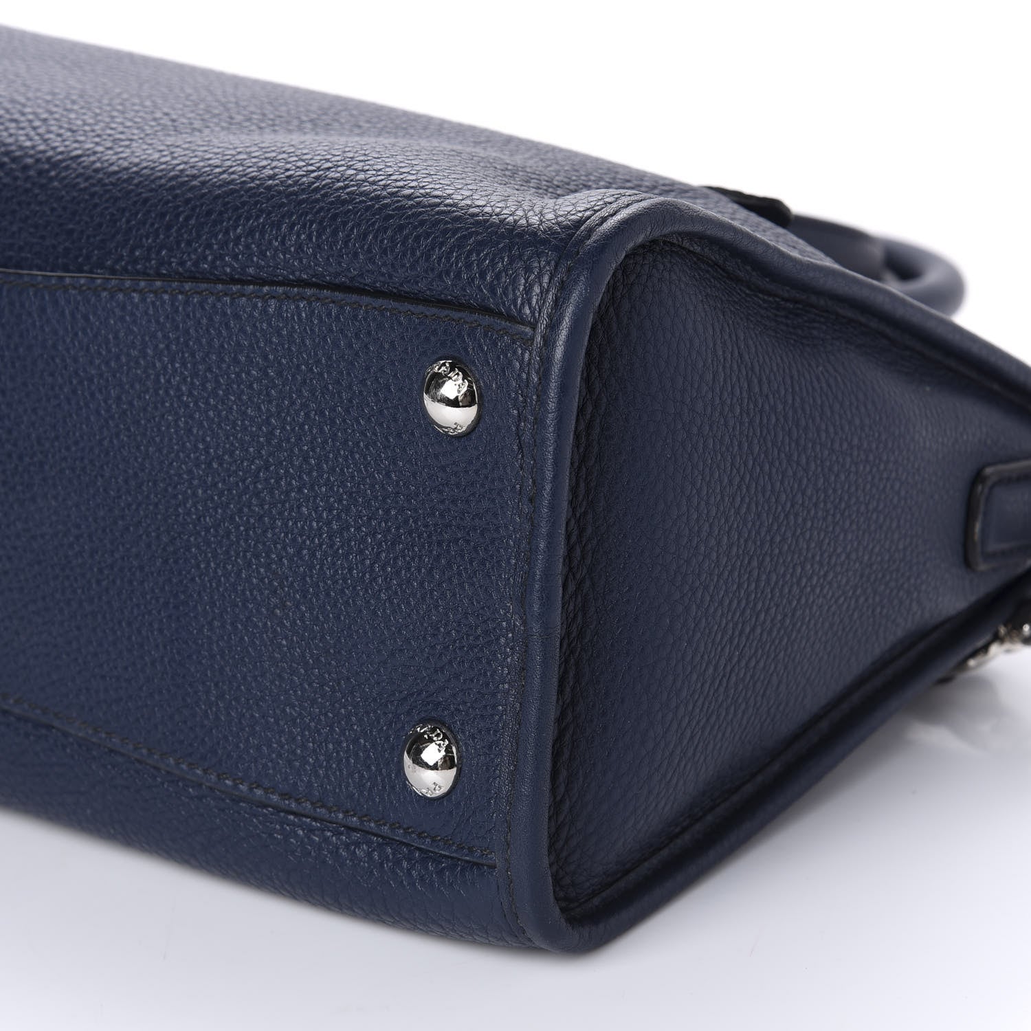 Prada Vitello Daino Shopping Satchel Baltico 7 of 10