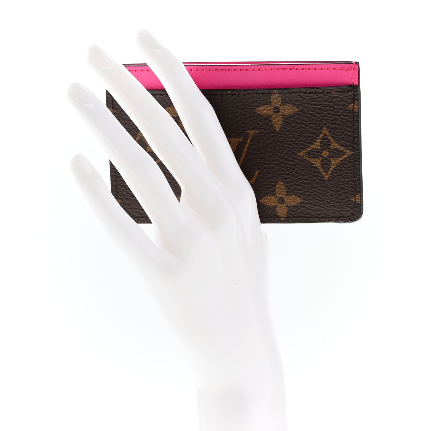 Louis Vuitton Monogram Card Holder Rose 2 of 8