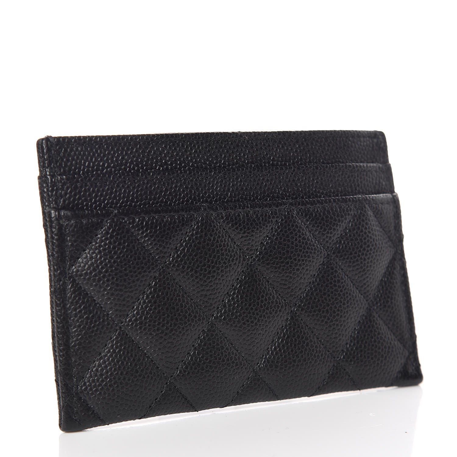 Chanel Caviar Quilted Boy Card Holder Black 3 of 9