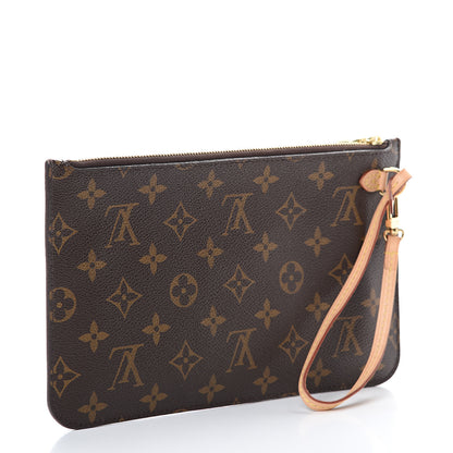 Louis Vuitton Monogram Neverfull MM GM Pochette 2 of 10