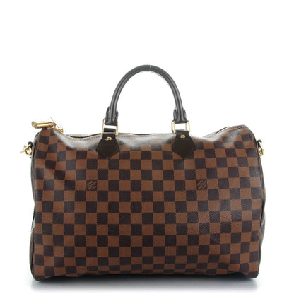 Louis Vuitton Damier Ebene Speedy Bandouliere 35 1 of 8