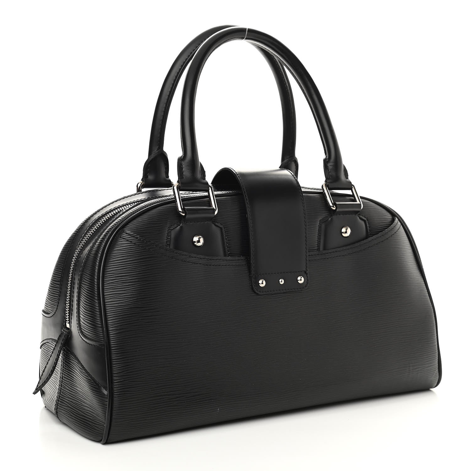 Louis Vuitton Epi Bowling Montaigne GM Black 3 of 12