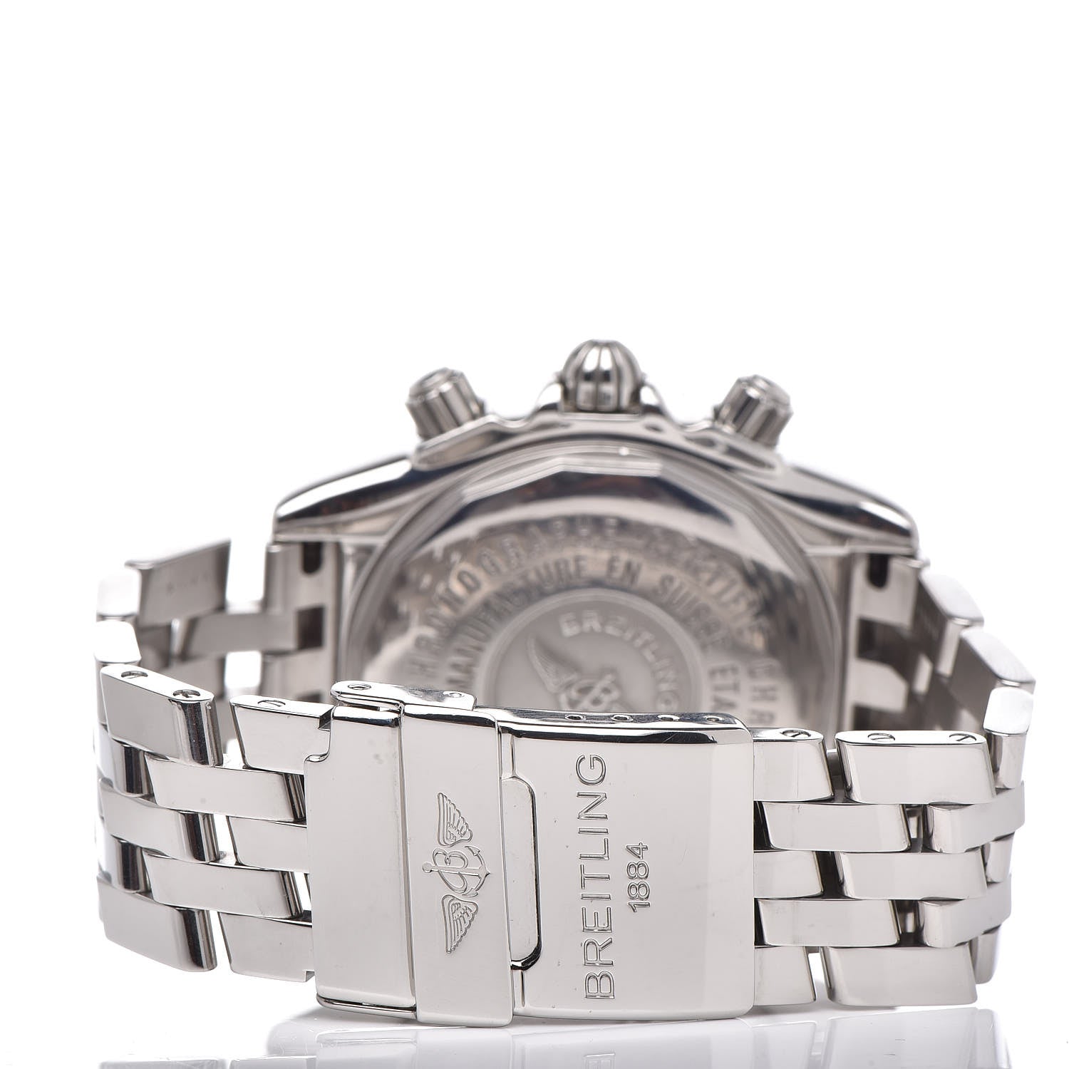 Breitling Stainless Steel Mother of Pearl 44mm Chronomat Automatic Watch A13356 4 of 5
