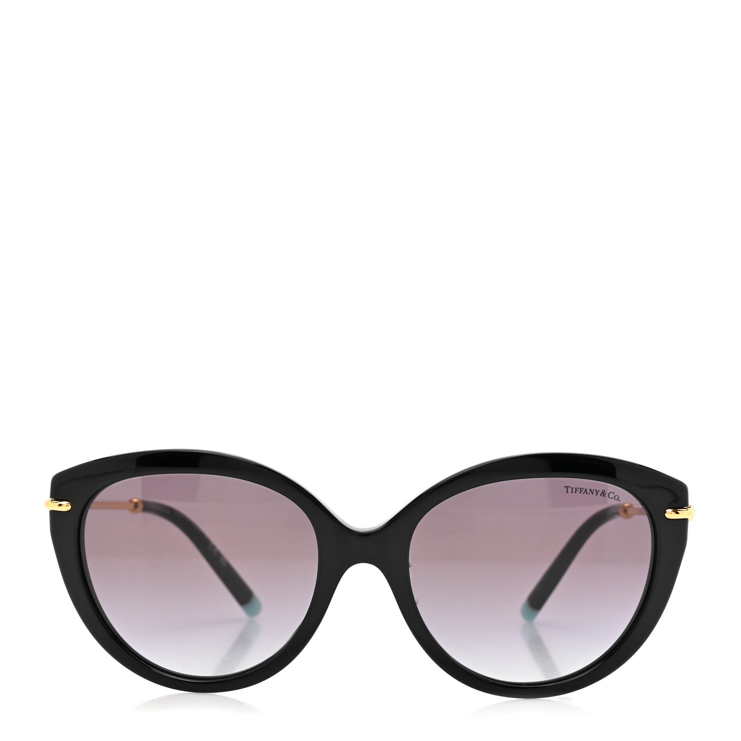 Tiffany 1837 Cat Eye TF4187 Sunglasses Black Gold 2 of 7