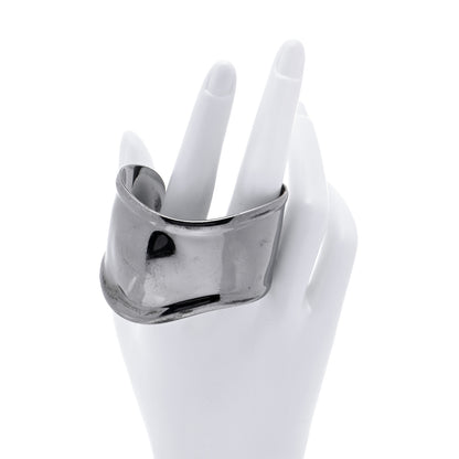 Tiffany Ruthenium Small Elsa Peretti Right Wrist Bone Cuff Bracelet 2 of 5