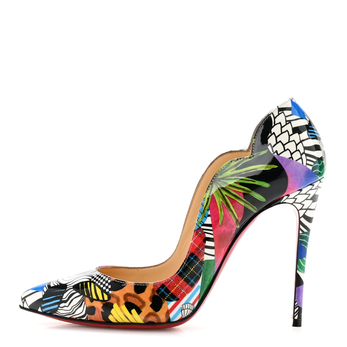 Patent Sapeur Hot Chick 100 Pumps 35.5 Multicolor