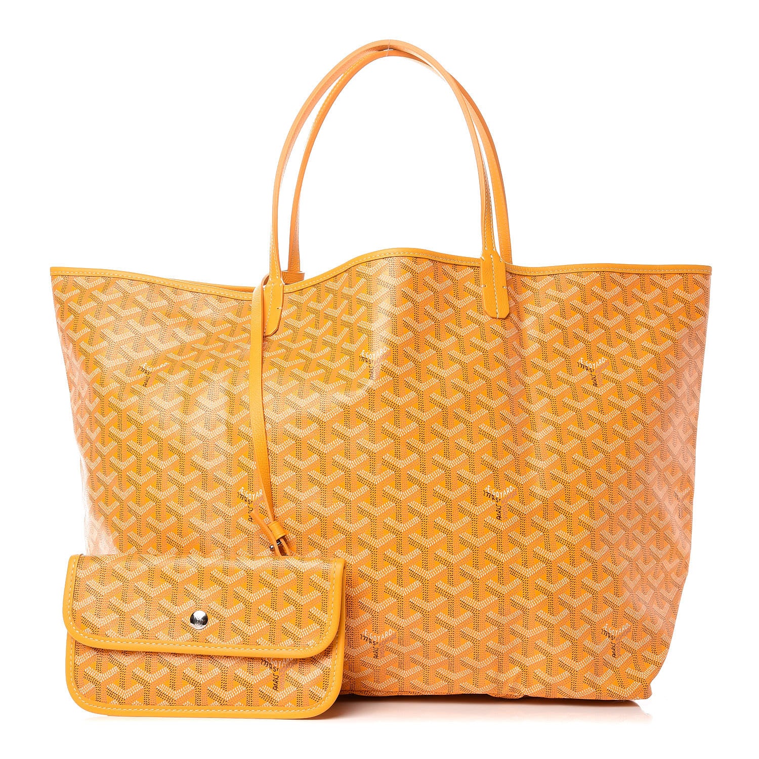 Goyard Goyardine Saint Louis GM Yellow 1 of 11