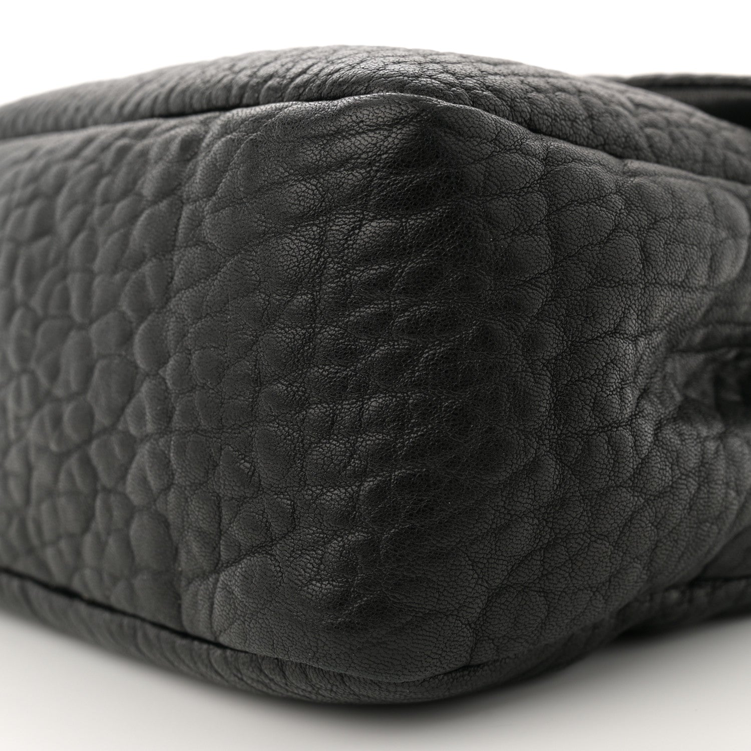 Saint Laurent Grained Lambskin Medium Calypso Black 10 of 11