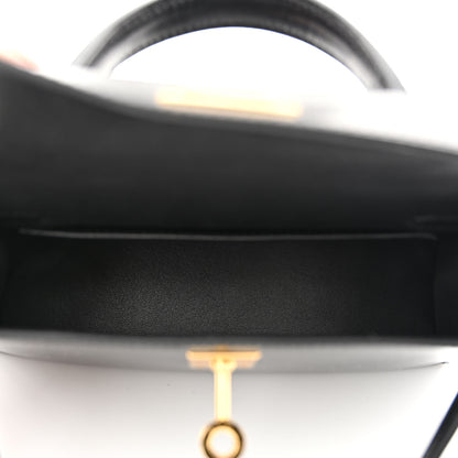Hermes Box Mini Kelly Sellier 20 Black 5 of 11
