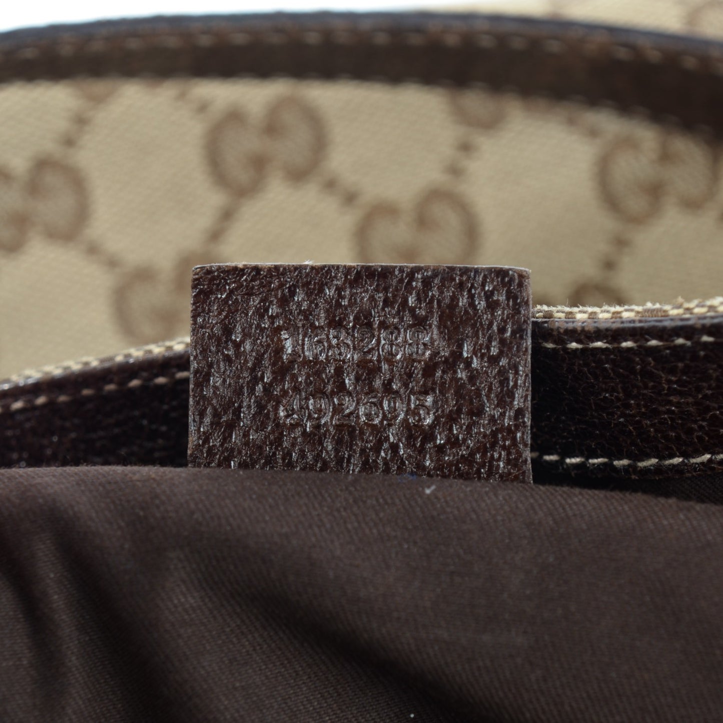 Monogram Medium Charmy Shoulder Bag Brown