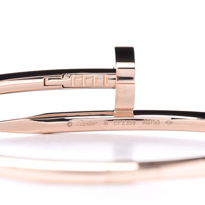Cartier 18K Pink Gold Juste Un Clou Bracelet 16 4 of 5