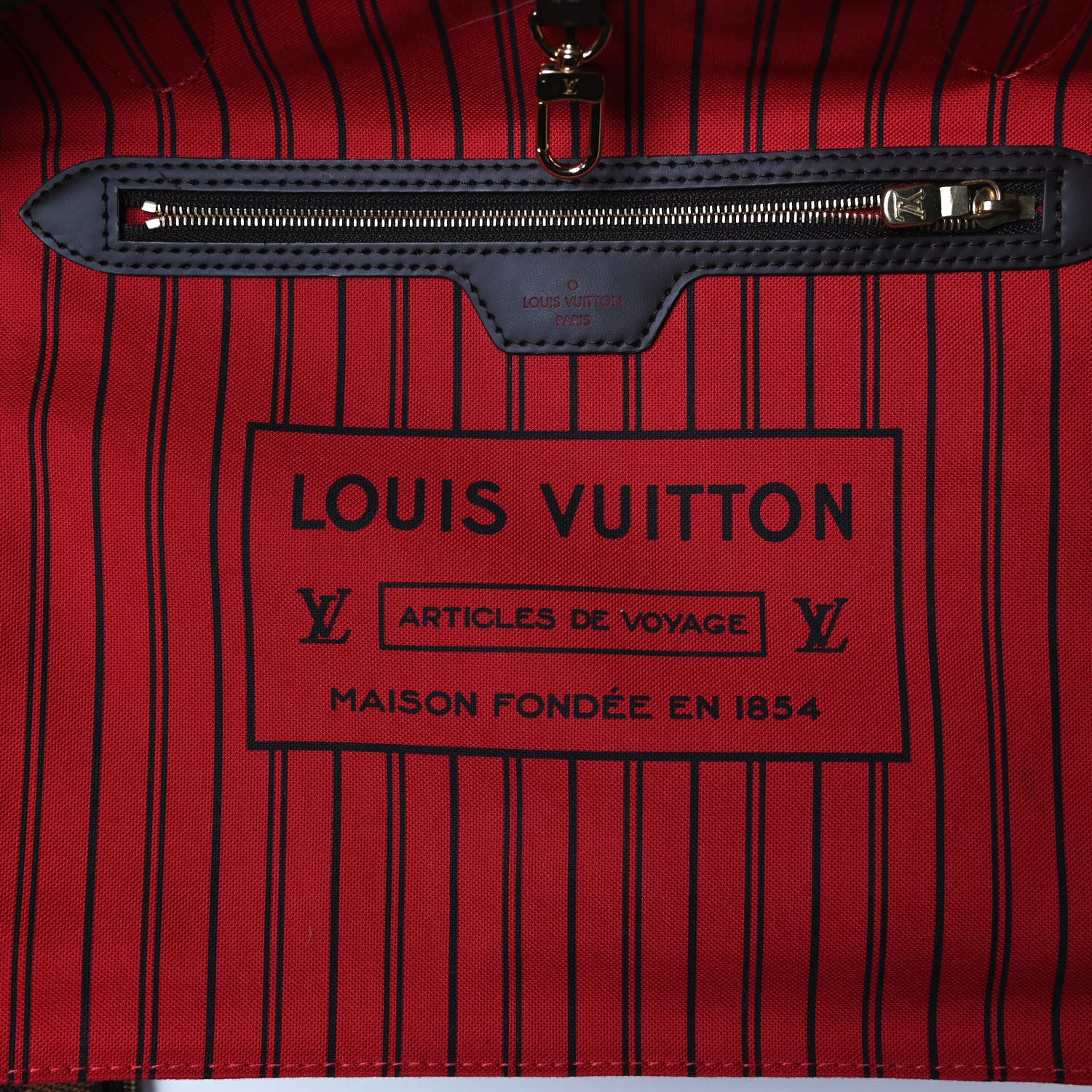 Louis Vuitton Damier Ebene Neo Neverfull MM 6 of 15