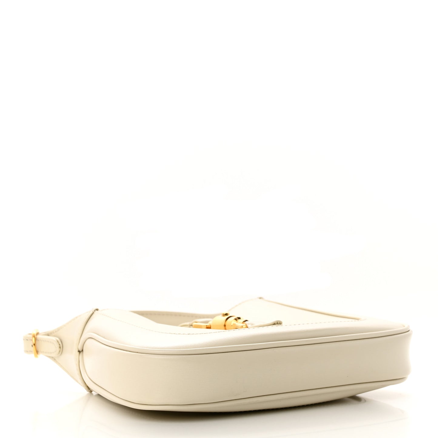 Boarded Dyana Lux Calfskin Mini Jackie 1961 Hobo Mystic White