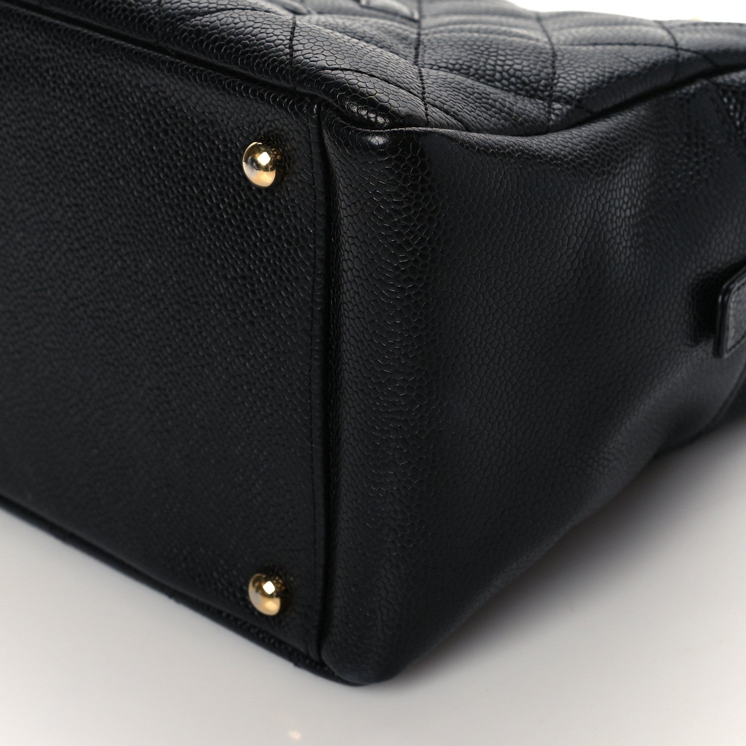 Chanel Caviar Quilted Petit Timeless Tote PTT Black 10 of 10