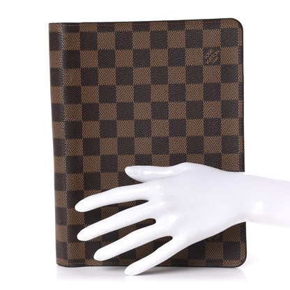 Louis Vuitton Damier Ebene Desk Agenda Cover 2 of 9