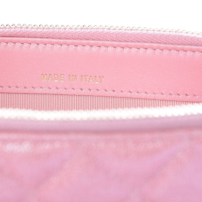 Chanel Iridescent Caviar Quilted Small Clutch With Chain Pink 18 of 22