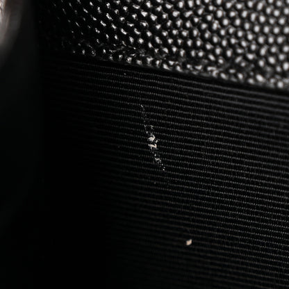 Saint Laurent Grain De Poudre Medium Classic Monogram Kate Satchel Black 11 of 19