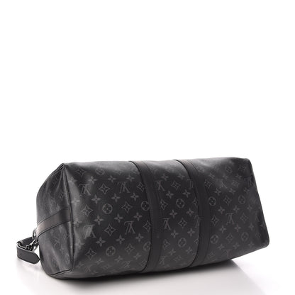 Louis Vuitton Monogram Eclipse Keepall Bandouliere 45 4 of 9