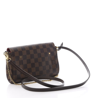 Louis Vuitton Damier Ebene Favorite PM 3 of 12
