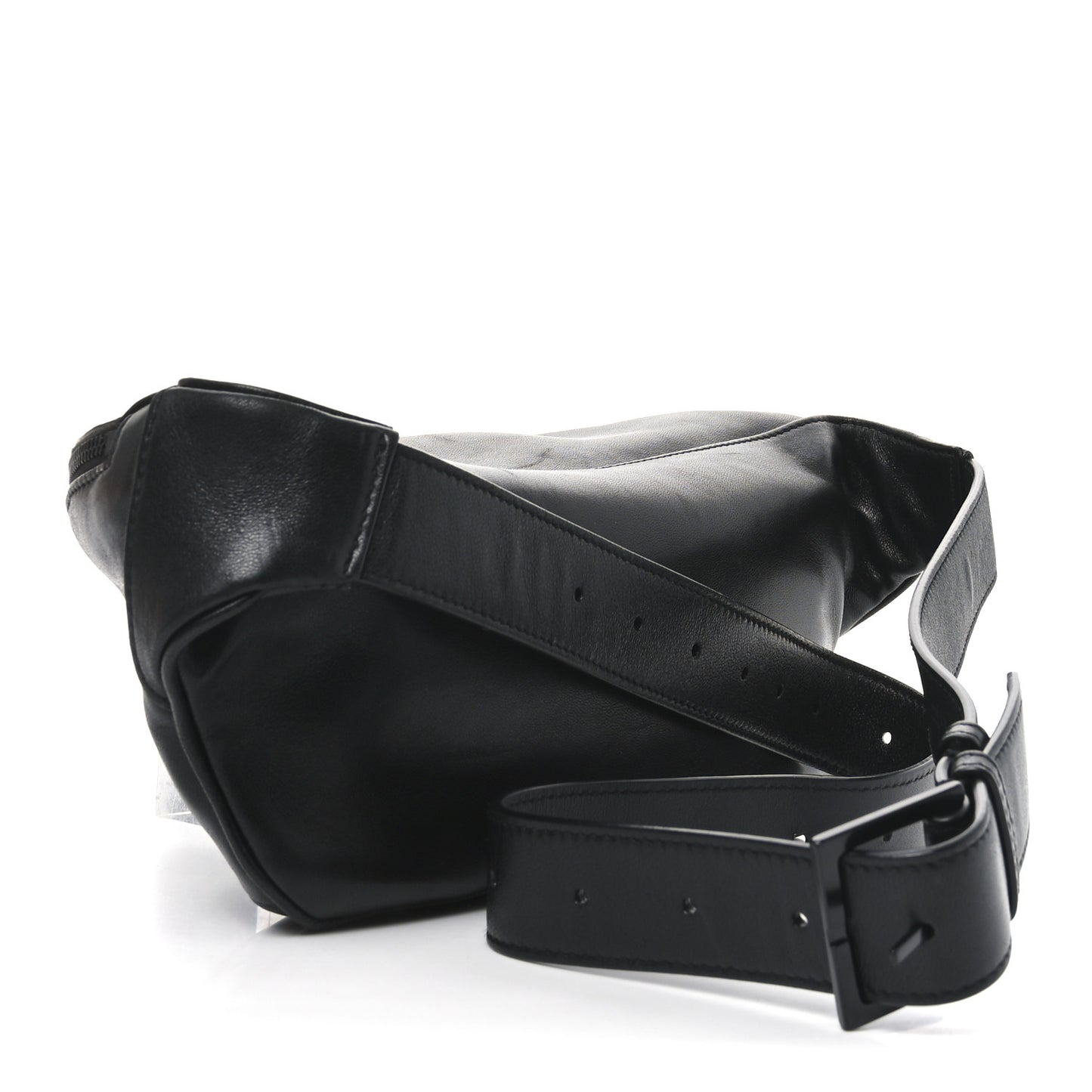 Calfskin Monogram Belt Bag Black