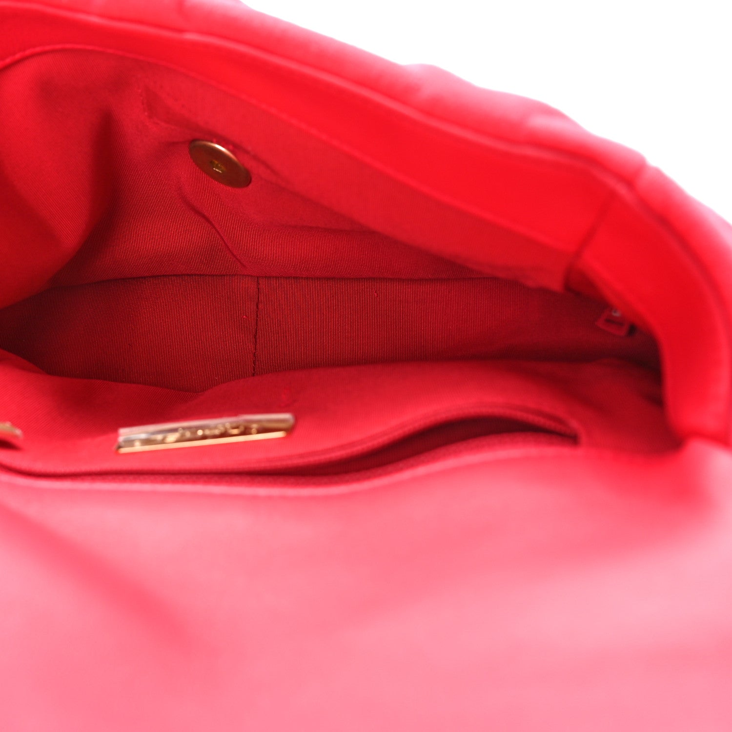 Chanel Jersey Lambskin Quilted Medium Chanel 19 Light Flap Pink 5 of 9