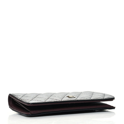 Chanel Caviar Quilted Yen Wallet Black 4 of 10