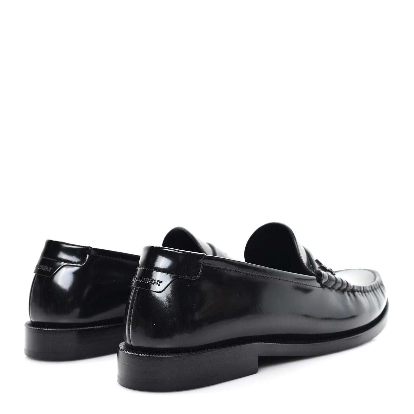 Magnum Lux Chunky Le Loafer Penny Slippers 38.5 Black