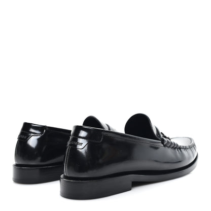 Saint Laurent Magnum Lux Chunky Le Loafer Penny Slippers 38.5 Black 5 of 10