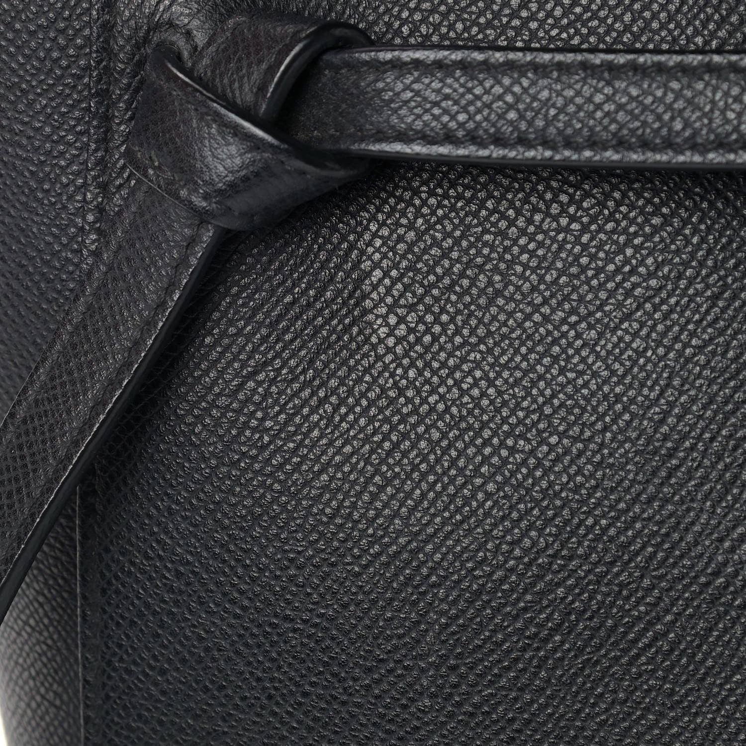 Celine Grained Calfskin Micro Belt Bag Black 13 of 17