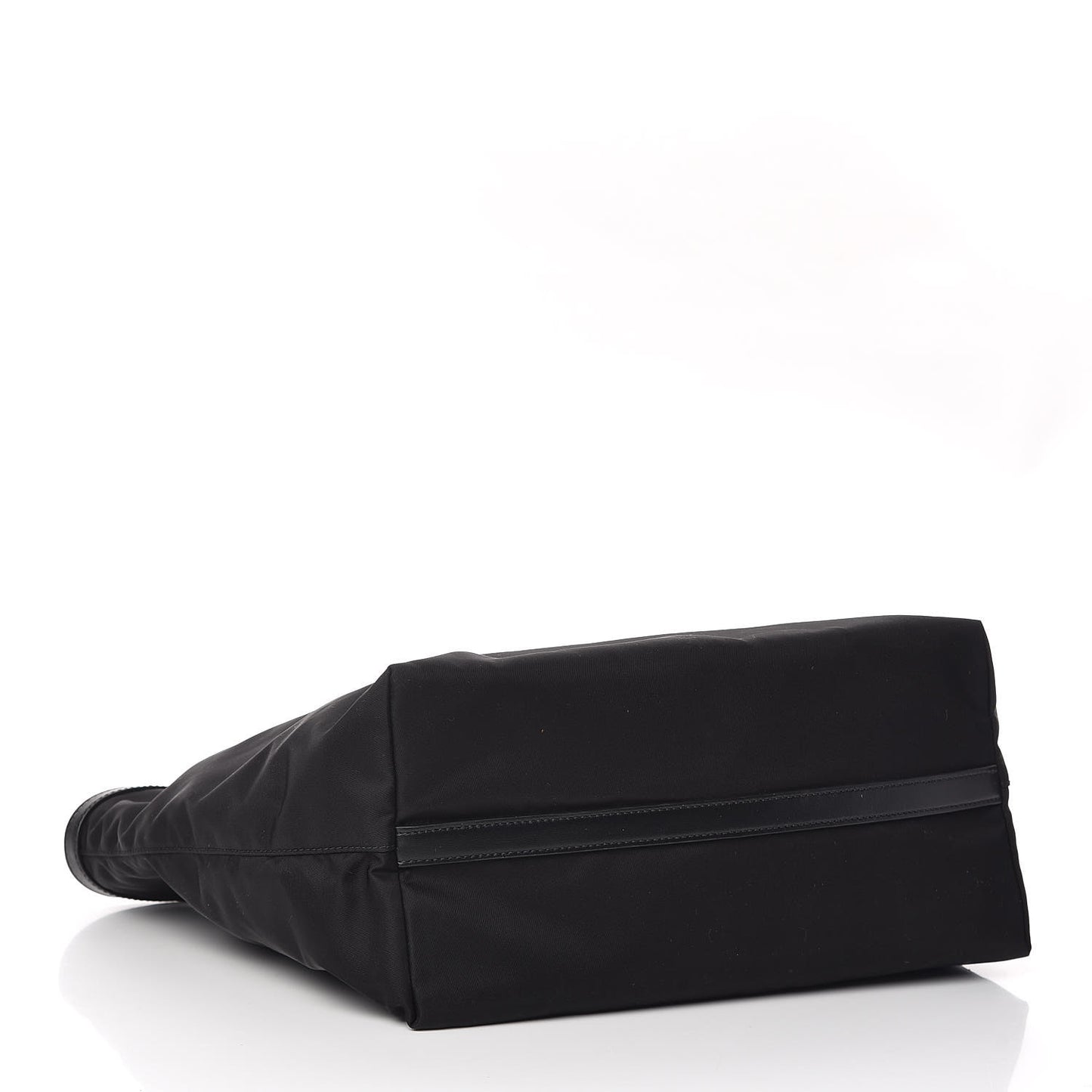 Tessuto Nylon Soft Calf Tote Black