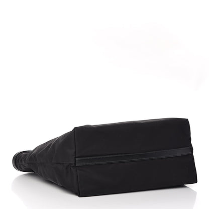 Prada Tessuto Nylon Soft Calf Tote Black 4 of 10