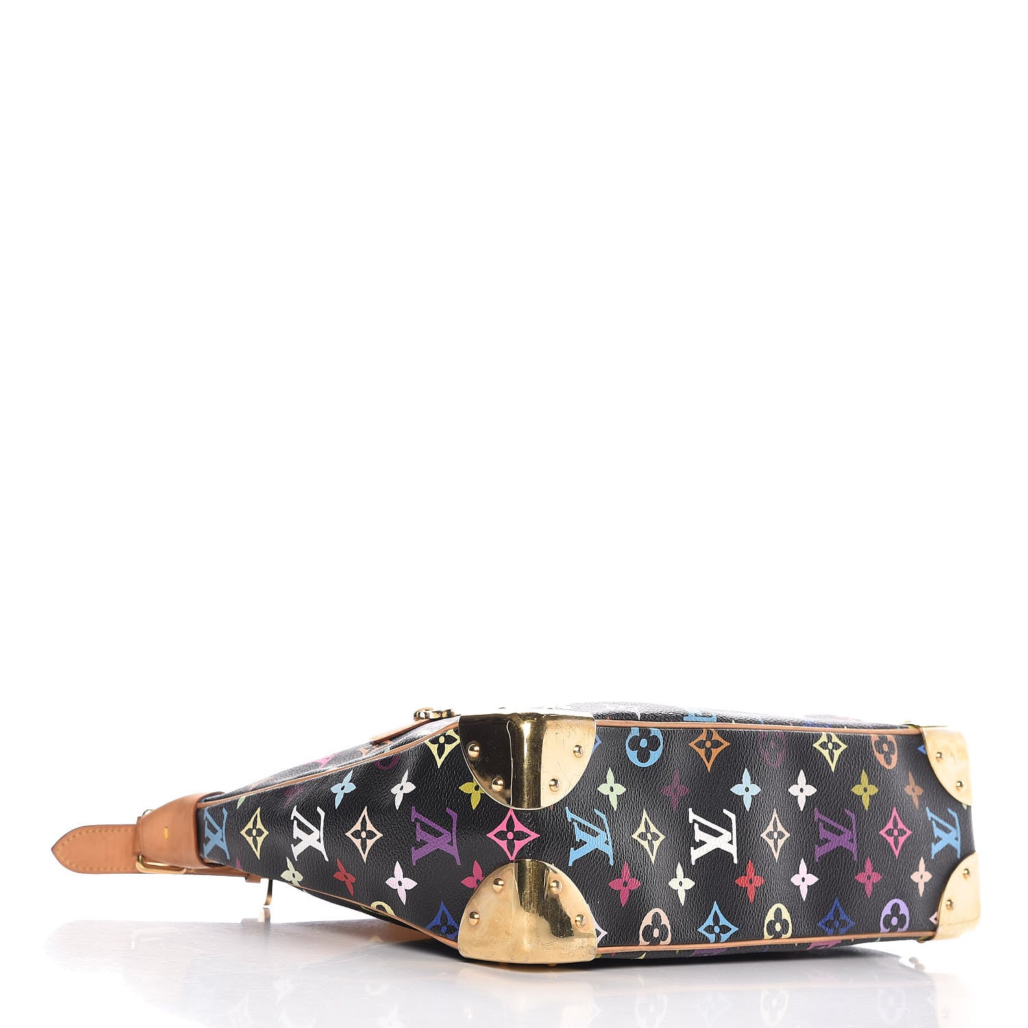 Louis Vuitton Monogram Multicolor Boulogne Black 4 of 14