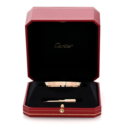 Cartier 18K Pink Gold LOVE Bracelet 17 8 of 8