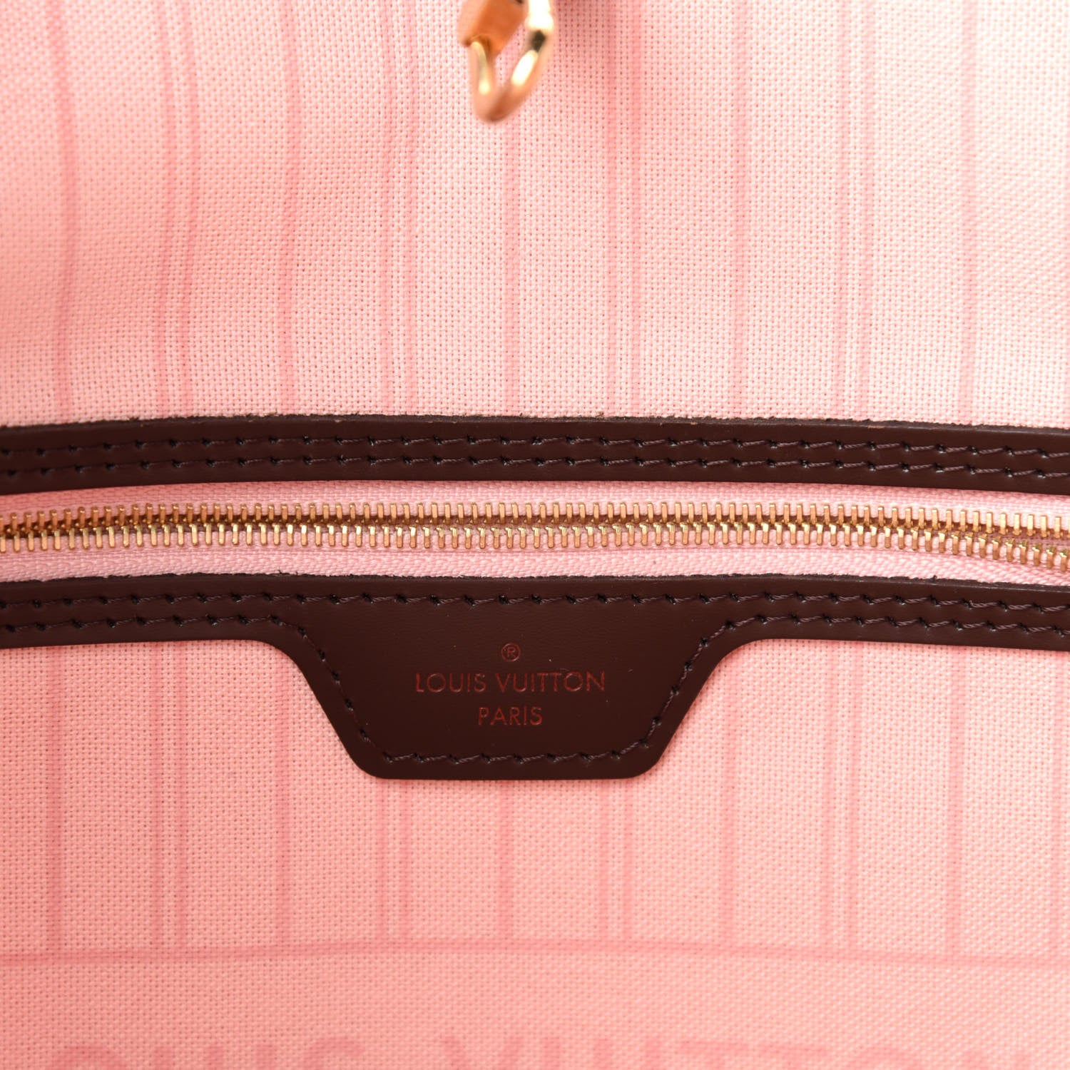 Louis Vuitton Damier Ebene Neo Neverfull MM Rose Ballerine 11 of 15