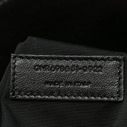 Saint Laurent Lambskin Quilted Maxi Icare Shopping Tote Black 9 of 14