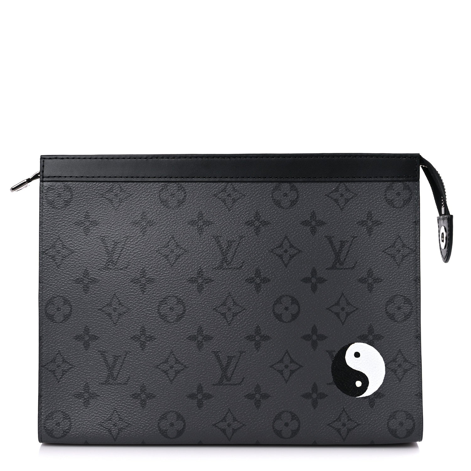 Louis Vuitton Monogram Eclipse Reverse Pochette Voyage MM 1 of 12