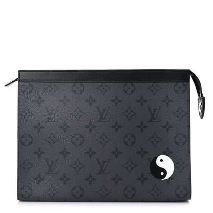 Louis Vuitton Monogram Eclipse Reverse Pochette Voyage MM 1 of 12