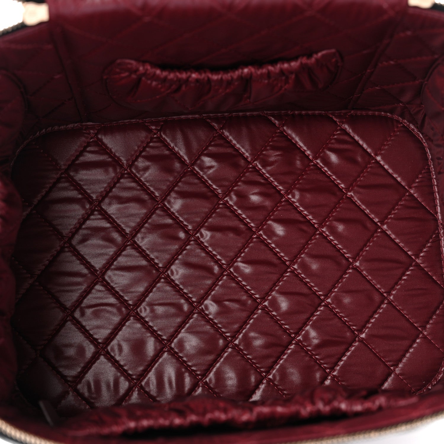 Chanel Lambskin Quilted Large Vanity Pouch Black 5 of 10