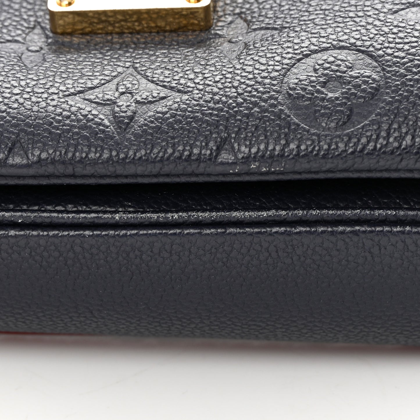 Empreinte Pochette Metis Marine Rouge